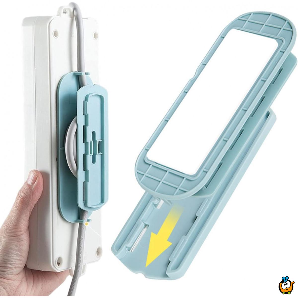 Samolepljivi nosač za produžni kabl i adaptere