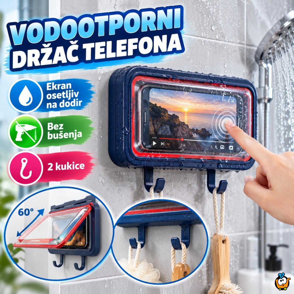 Vodootporni držač telefona sa kukicama 