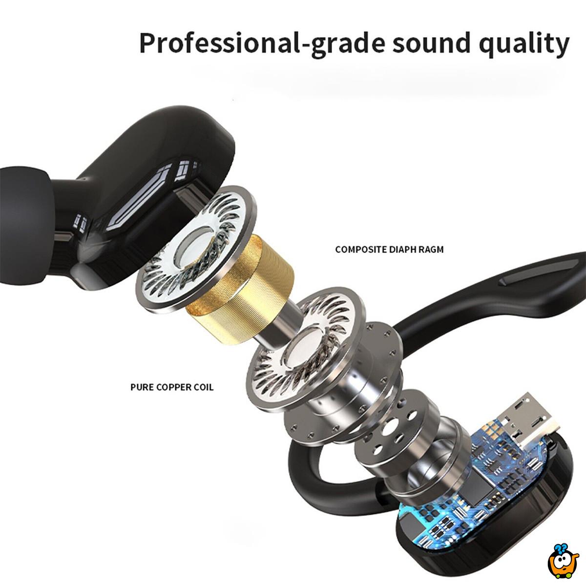 Univerzalna bežična bluetooth slušalica + kabl za punjenje