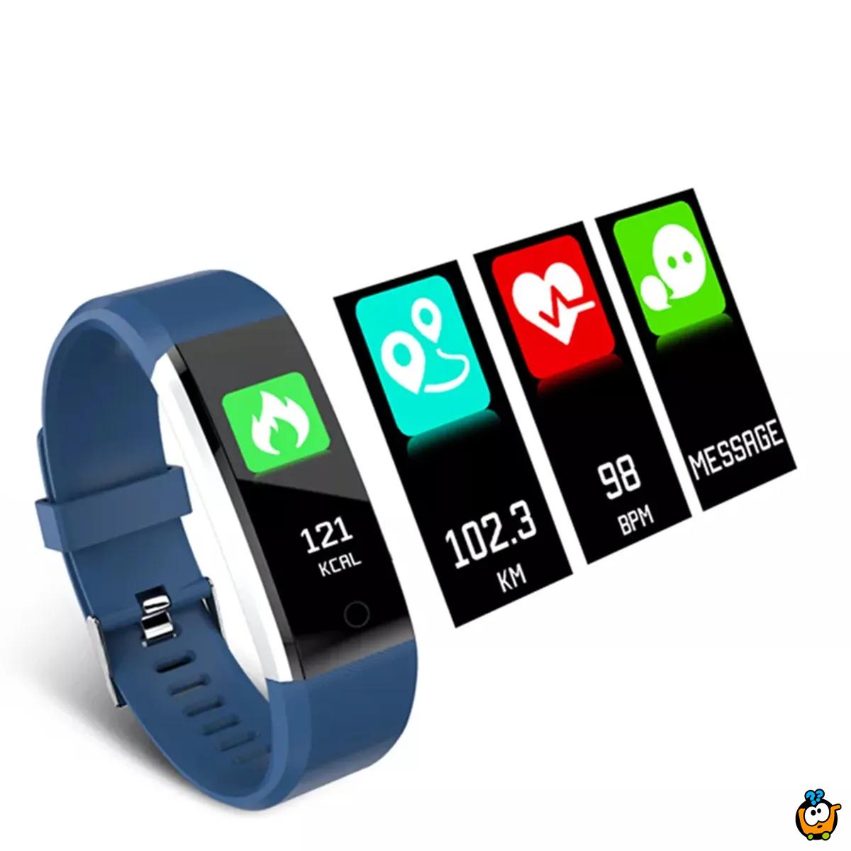 Blue Smart Band - Pametna fitnes narukvica