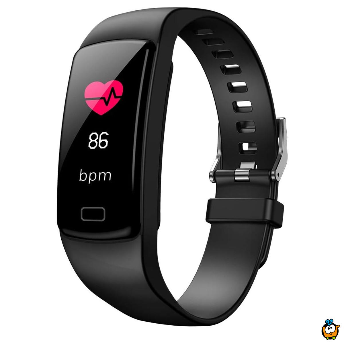 Black Smart Band - Pametna fitnes narukvica