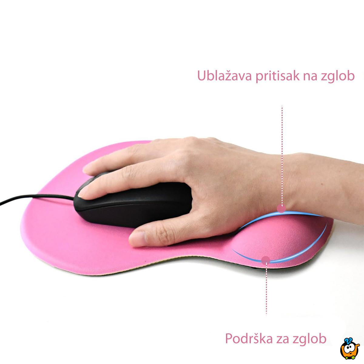 Ergonomska podloga za miš sa jastučićem
