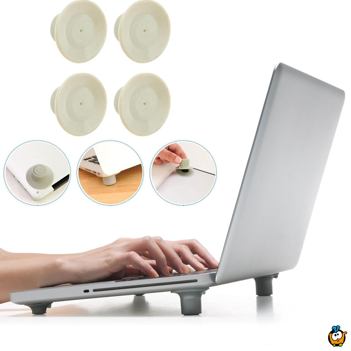 Set od 4 podmetača-odizača za laptop
