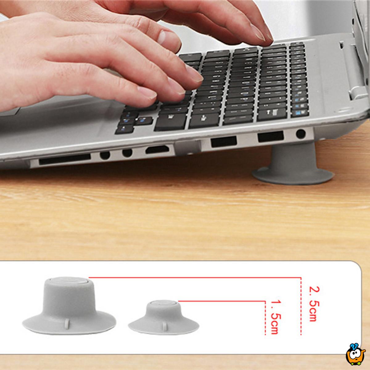 Set od 4 podmetača-odizača za laptop