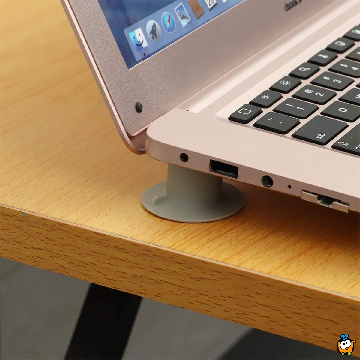 Set od 4 podmetača-odizača za laptop