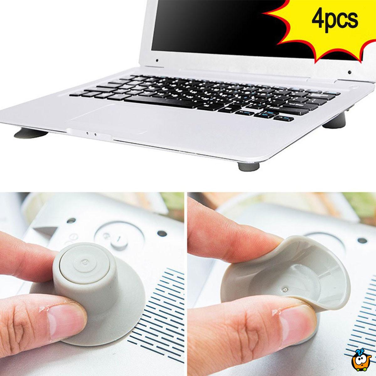 Set od 4 podmetača-odizača za laptop