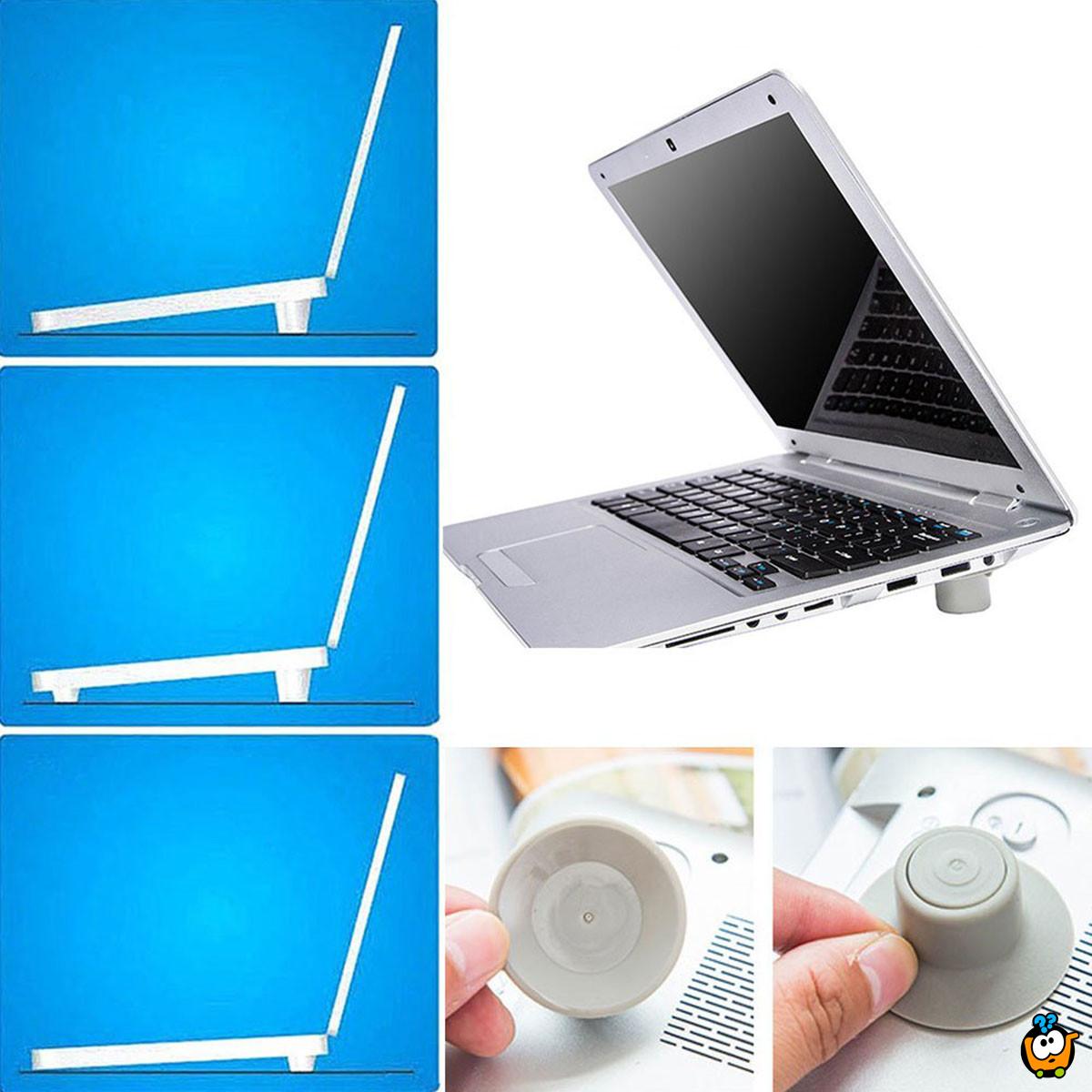 Set od 4 podmetača-odizača za laptop