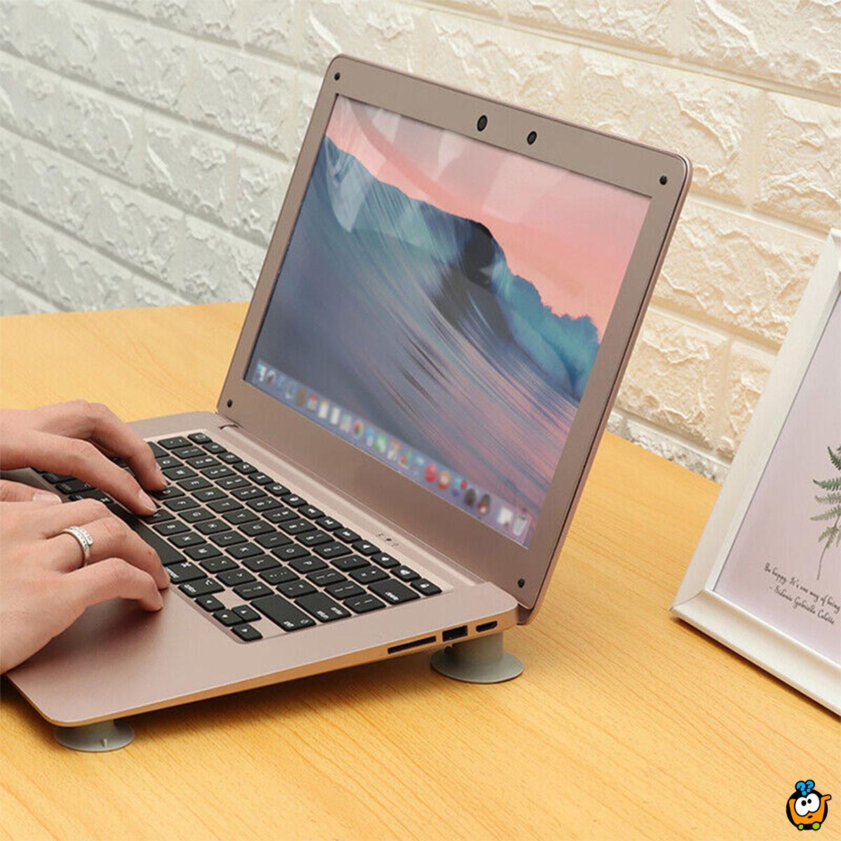 Set od 4 podmetača-odizača za laptop