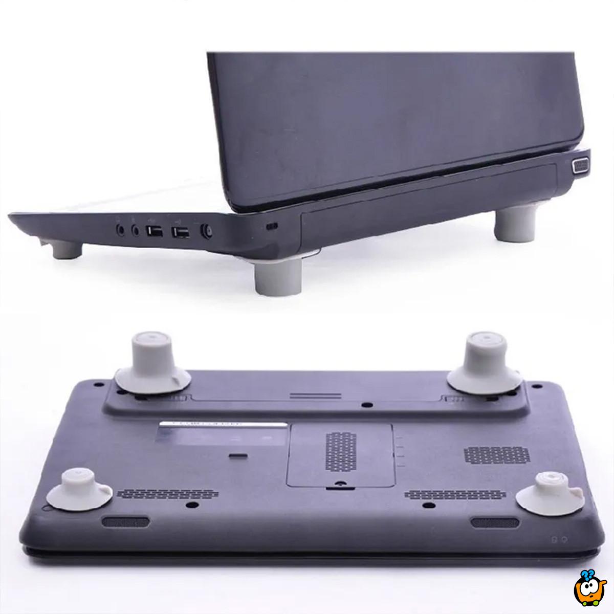 Set od 4 podmetača-odizača za laptop