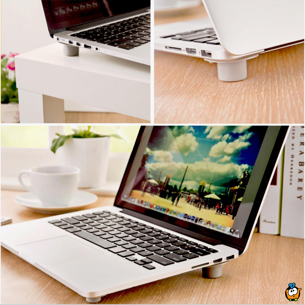 Set od 4 podmetača-odizača za laptop