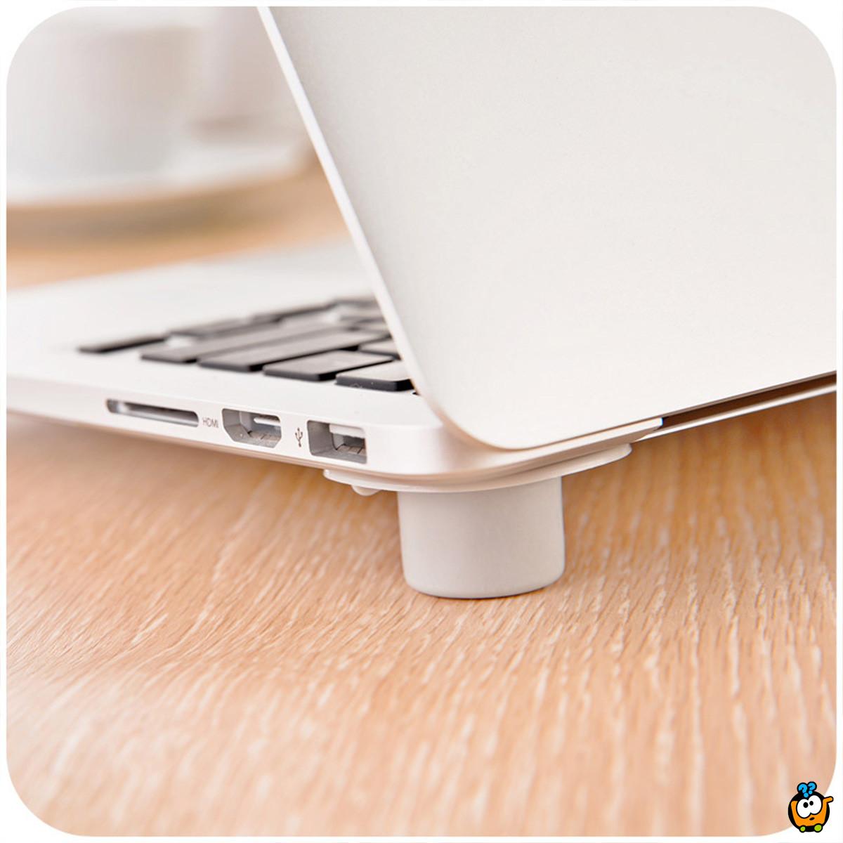 Set od 4 podmetača-odizača za laptop