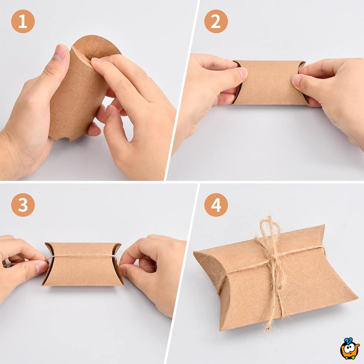Kraft Paper Box - Mini kutija za poklone