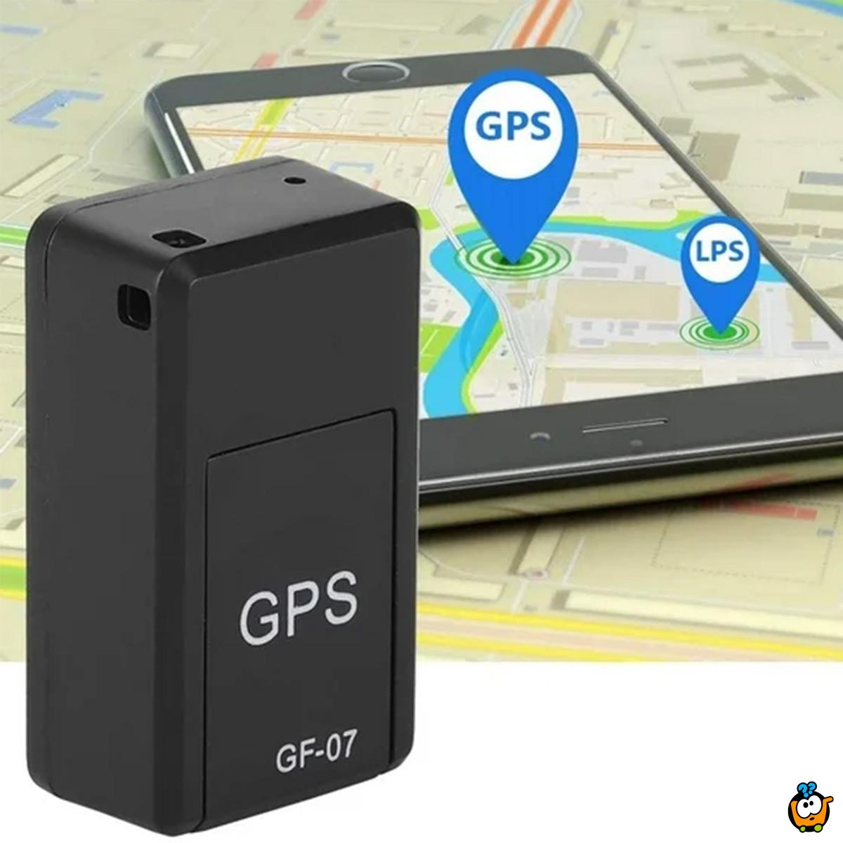 GF-07 magnetni GPS lokator i prisluškivač za praćenje