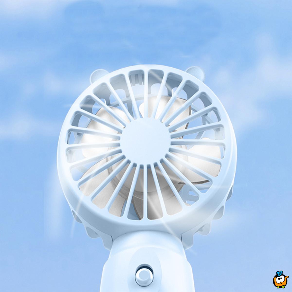 Džepni ventilator za rashlađivanje u pokretu