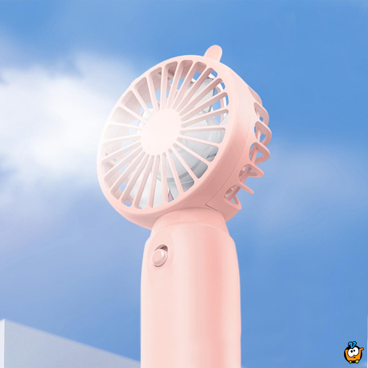 Džepni ventilator za rashlađivanje u pokretu