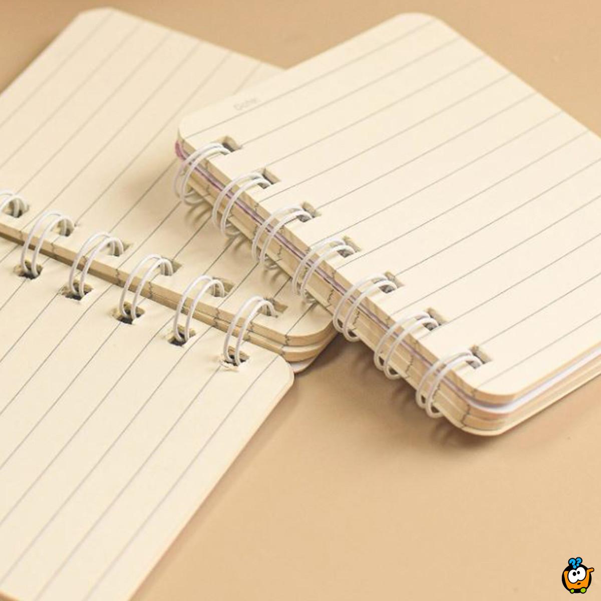 Blokčić – Kompaktni spiralni notes A7