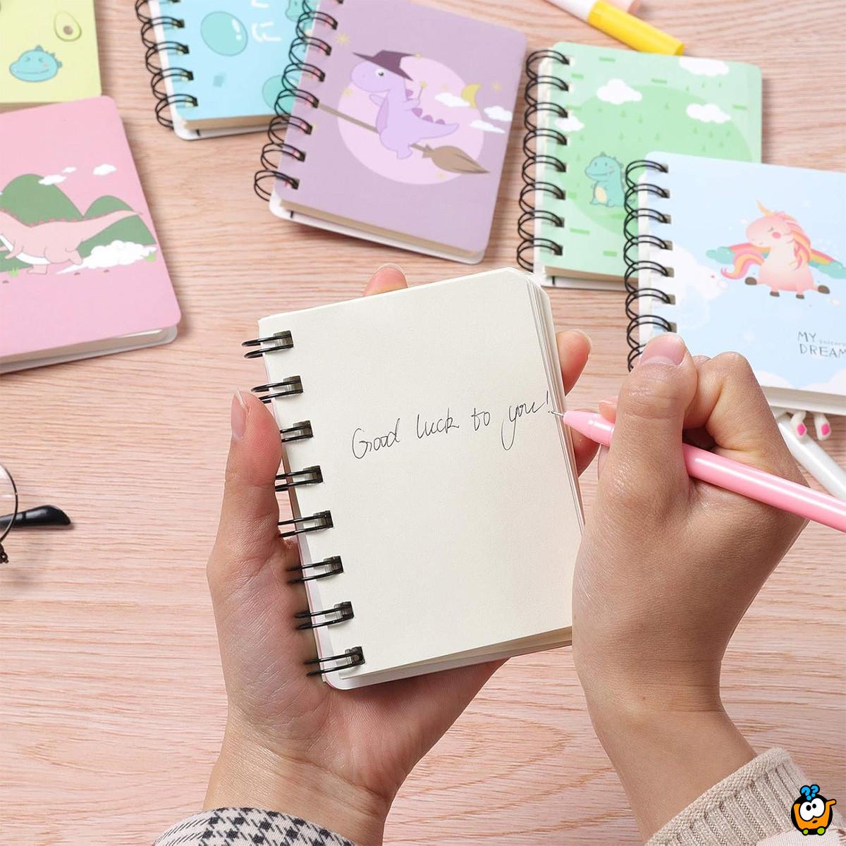 Blokčić – Kompaktni spiralni notes A7