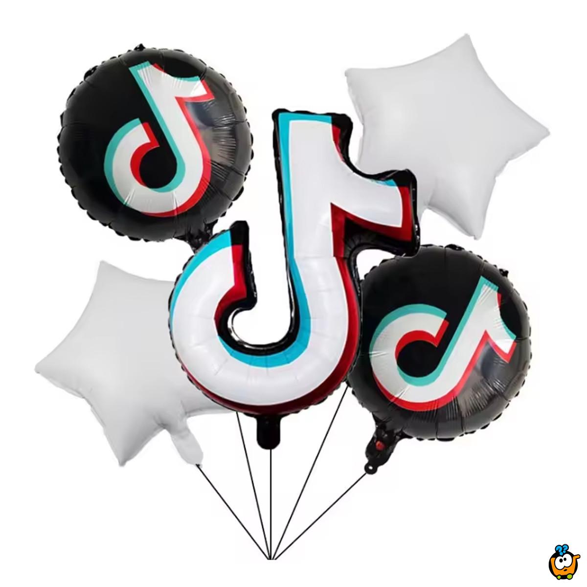 TikTok set od 5 balona za proslave