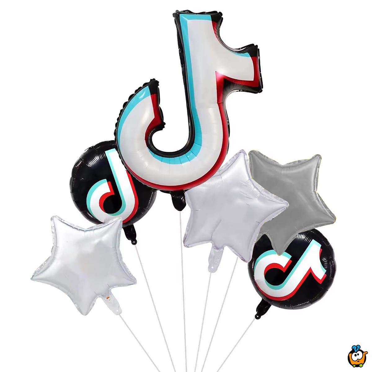 TikTok set od 5 balona za proslave
