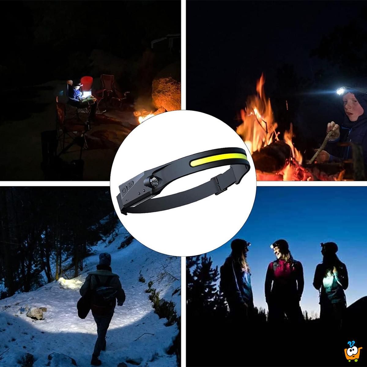 Headlamp - Fleksibilna kamperska lampa za glavu