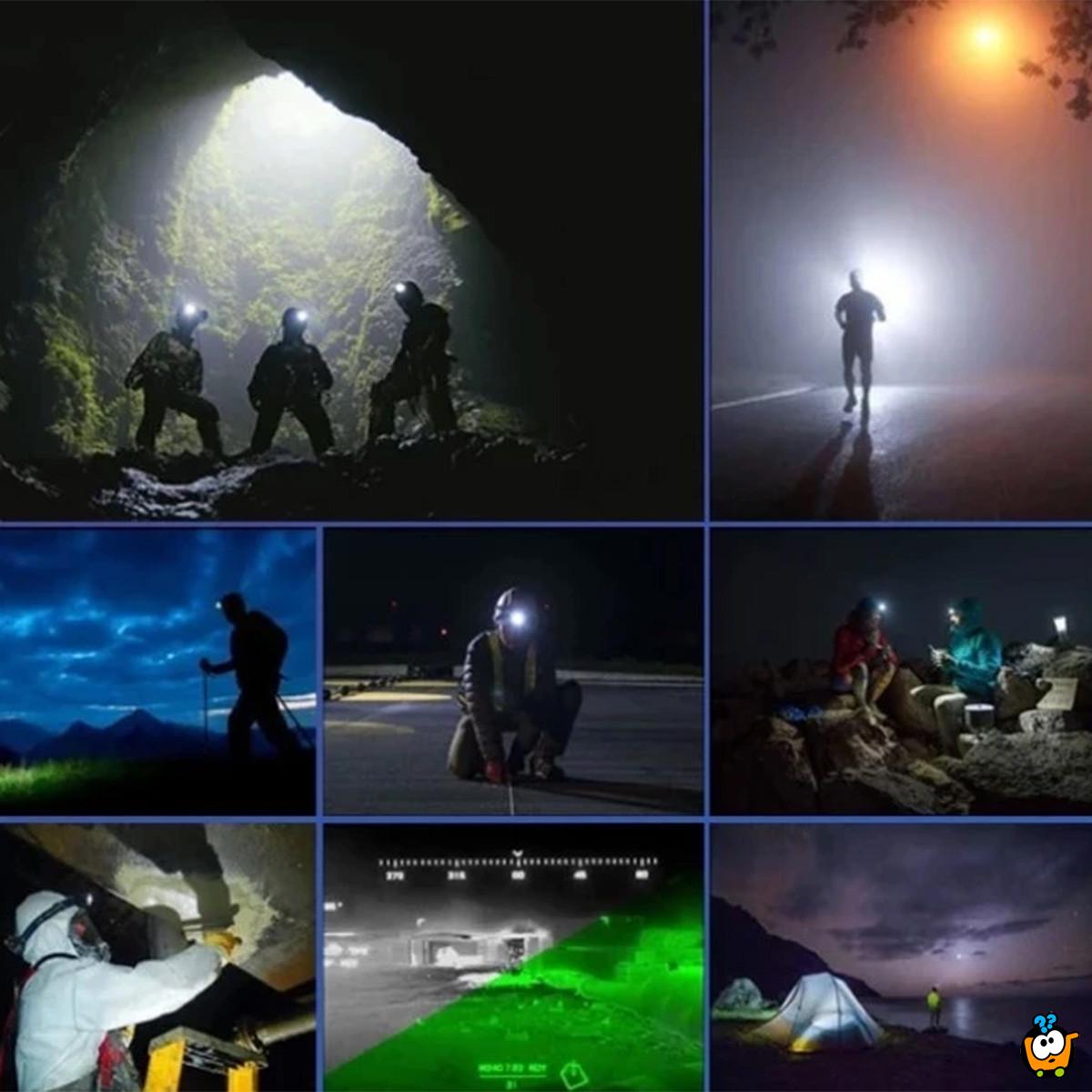 Headlamp - Fleksibilna kamperska lampa za glavu