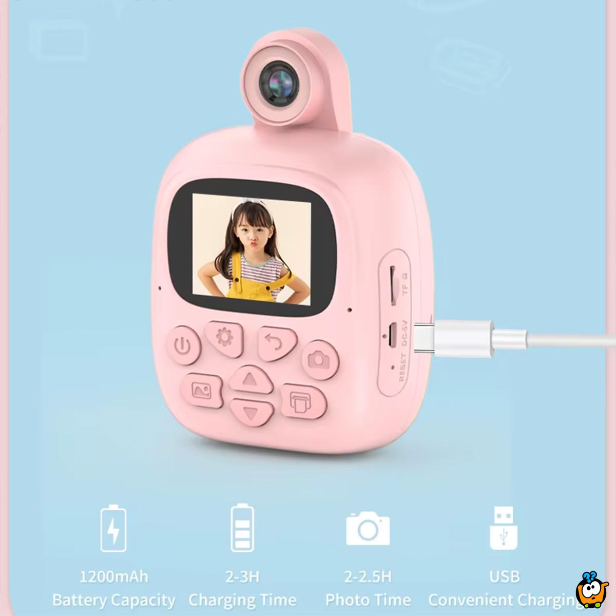 Digital print - Dečiji fotoaparat sa štampanjem za instant sliku