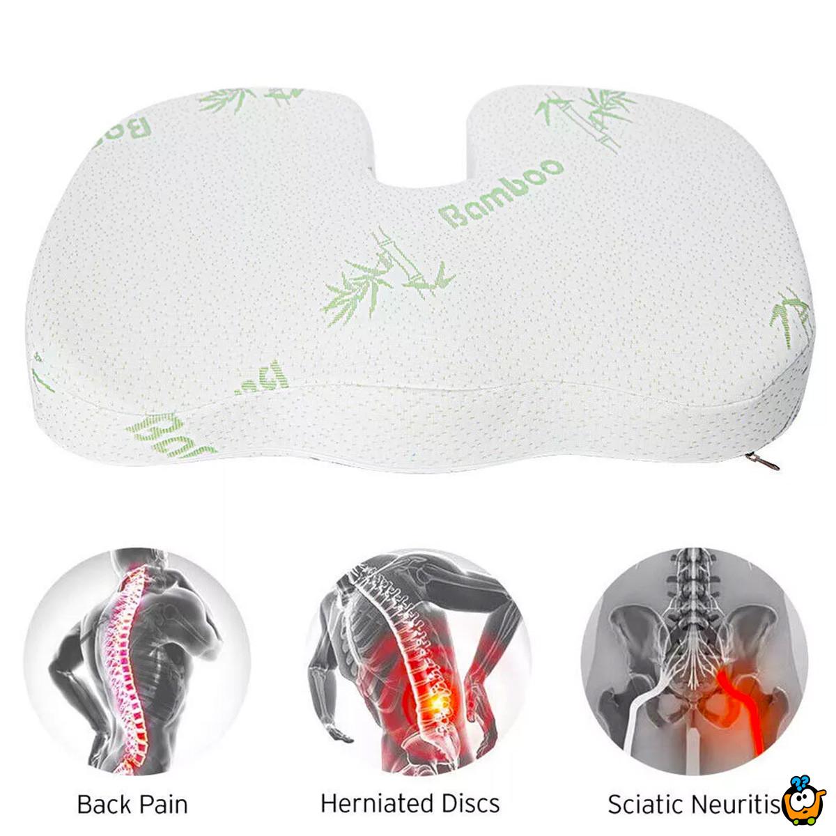 Bamboo Cushion - Ortopedski jastuk za sedenje