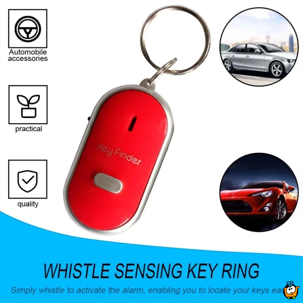 Key finder - privezak na zvižduk nalazi vaše ključeve 