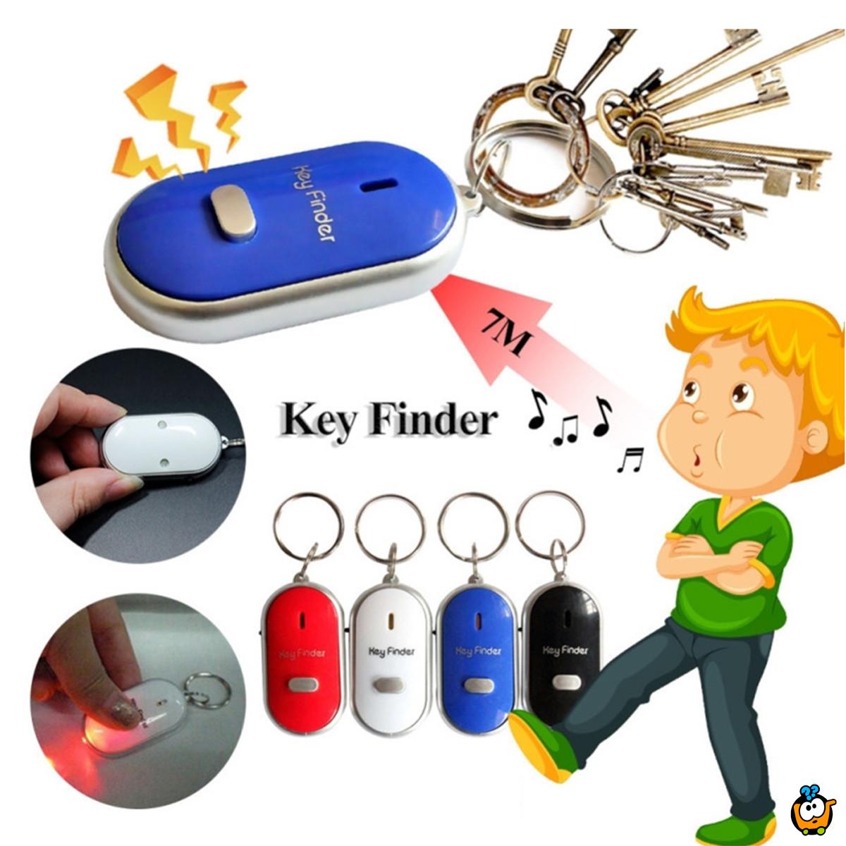 Key finder - privezak na zvižduk nalazi vaše ključeve 