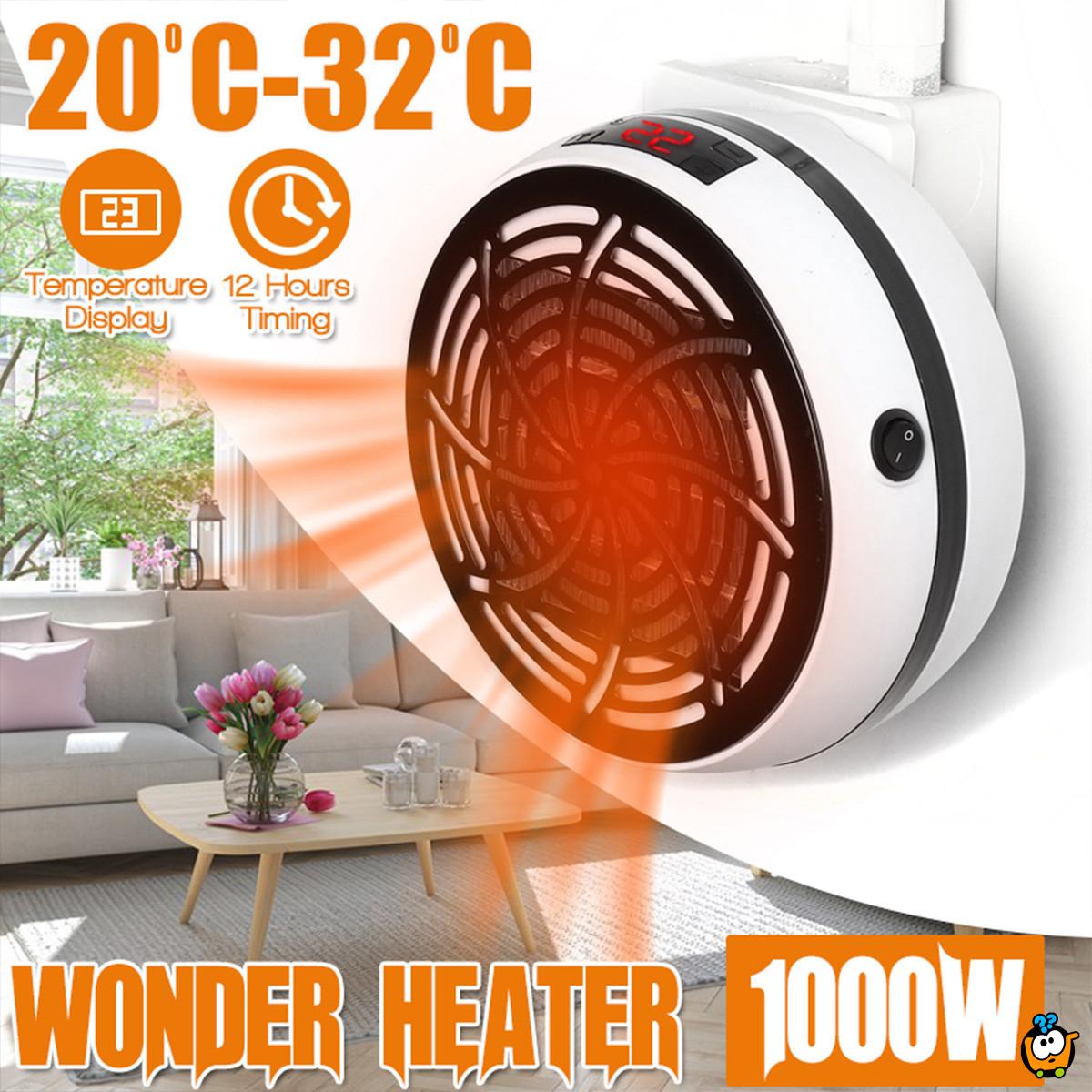 Warm air blower - zidna grejalica na daljinsko upravljanje