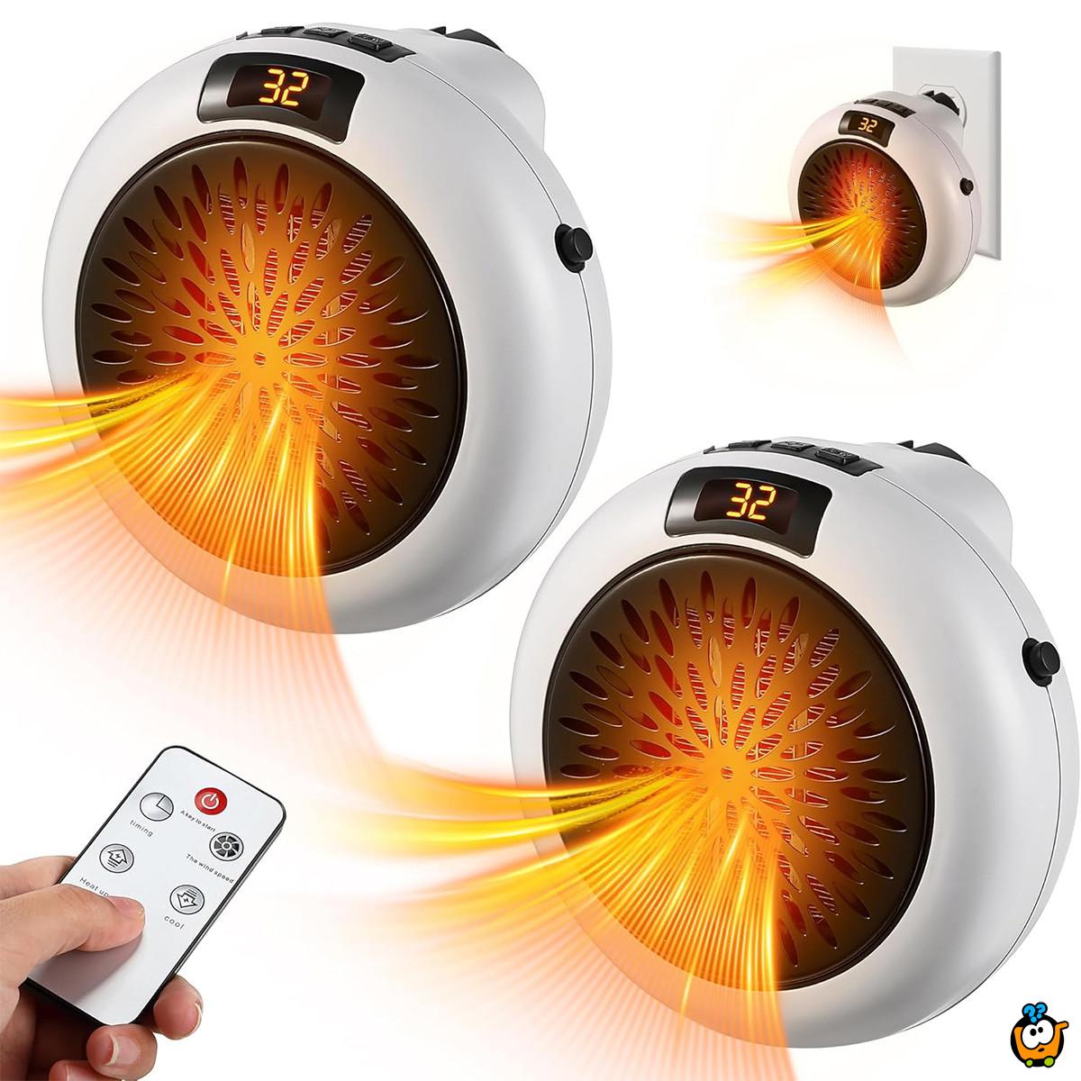 Warm air blower - zidna grejalica na daljinsko upravljanje