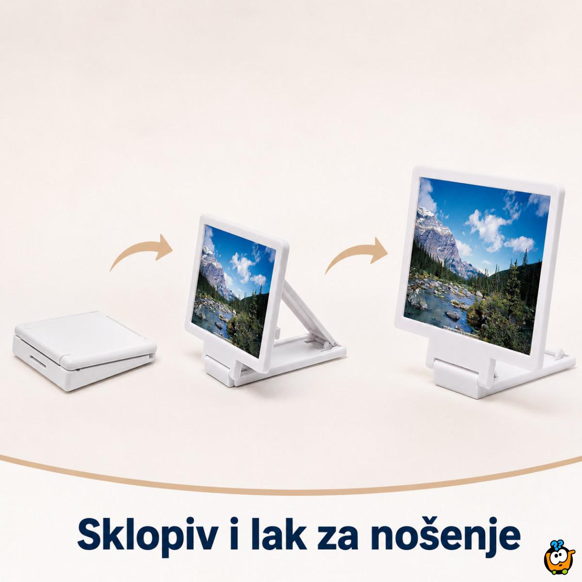 Magični ekran koji pretvara telefon u mini bioskop