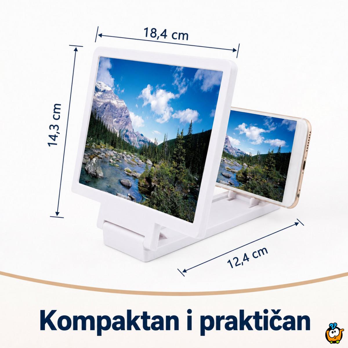 Magični ekran koji pretvara telefon u mini bioskop