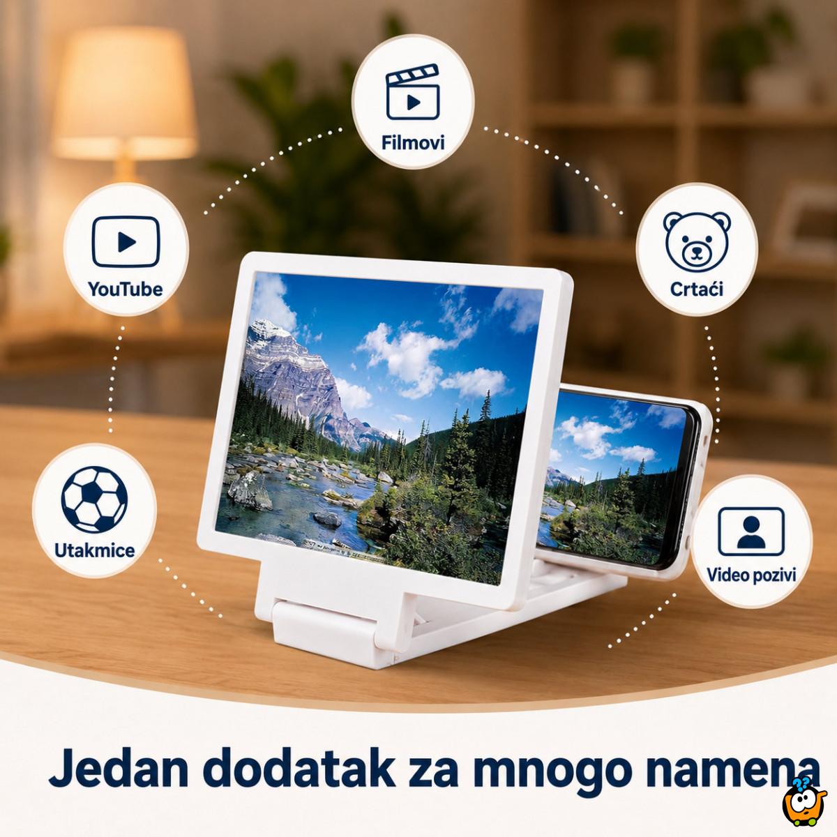 Magični ekran koji pretvara telefon u mini bioskop