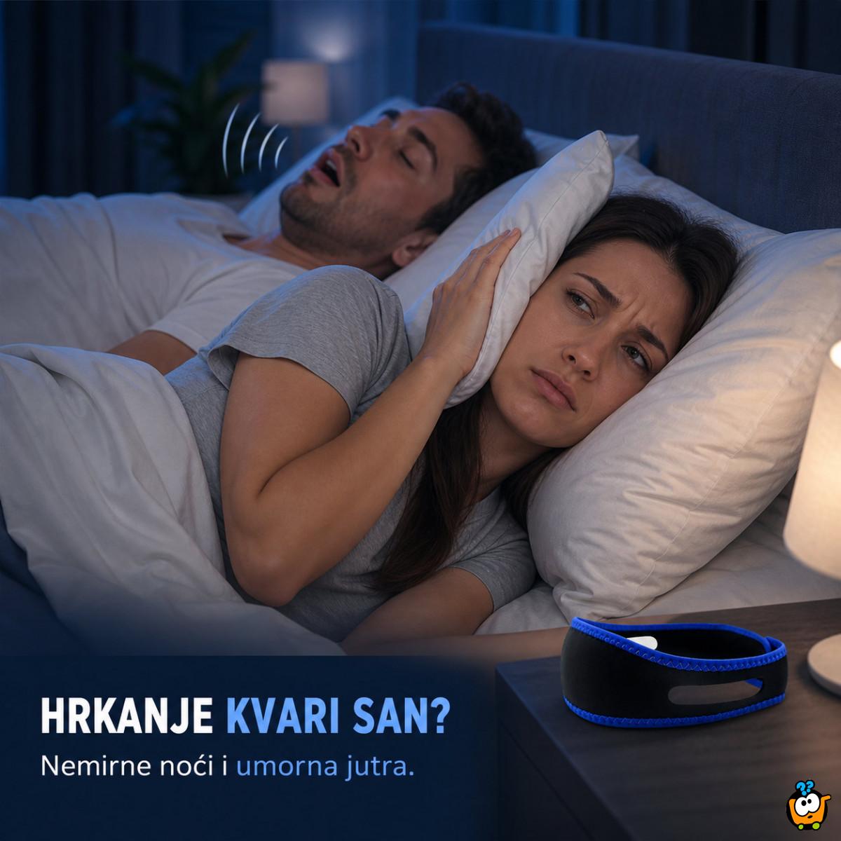 Traka za bradu protiv hrkanja – podrška za mirniji san