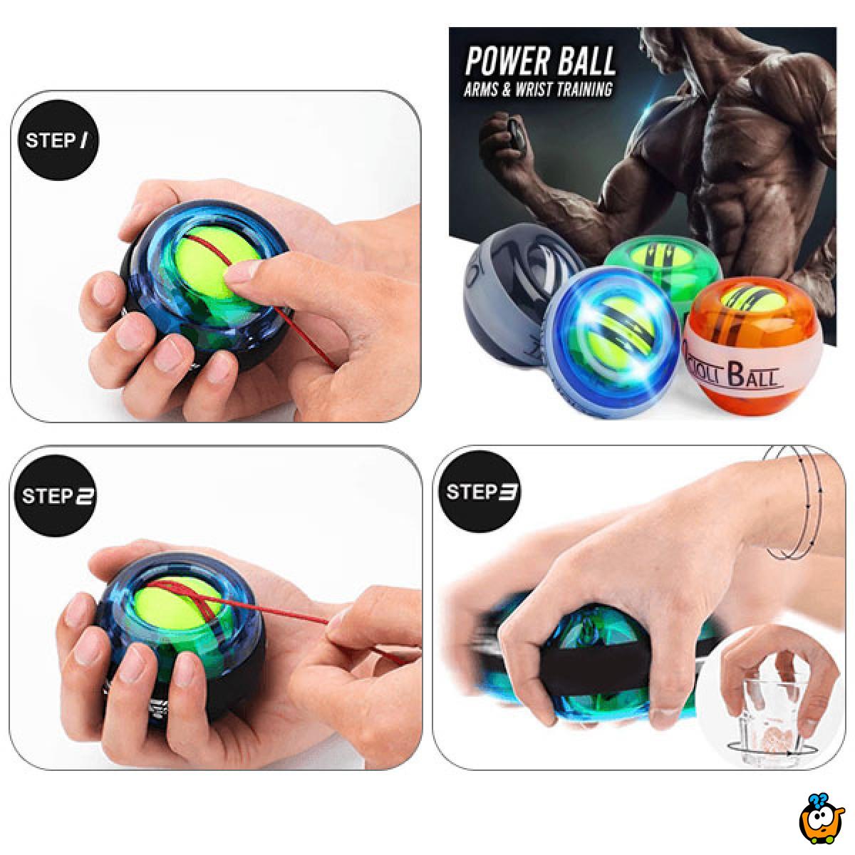 Power Ball - Moćna kugla za  jačanje zgloba