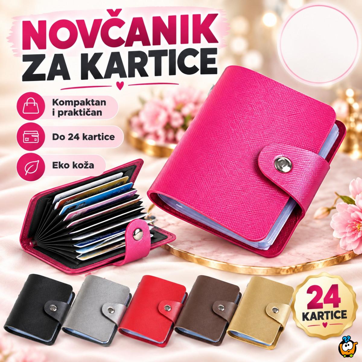 Univerzalni novčanik za kartice od eko kože