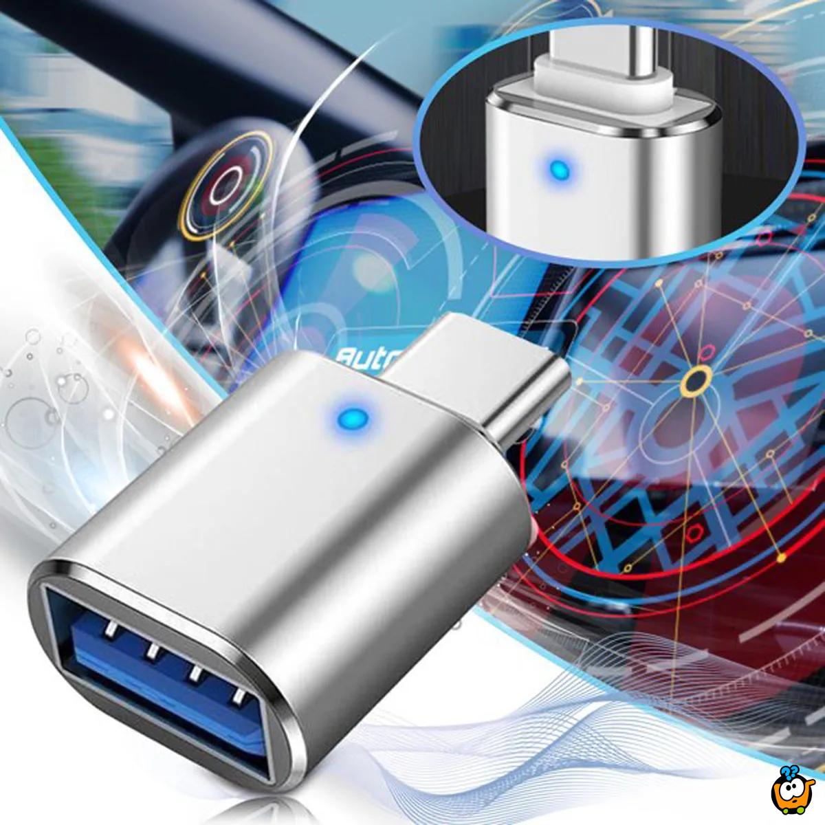 C Adapter za USB - za očitavanje sadržaja na telefon ili laptop