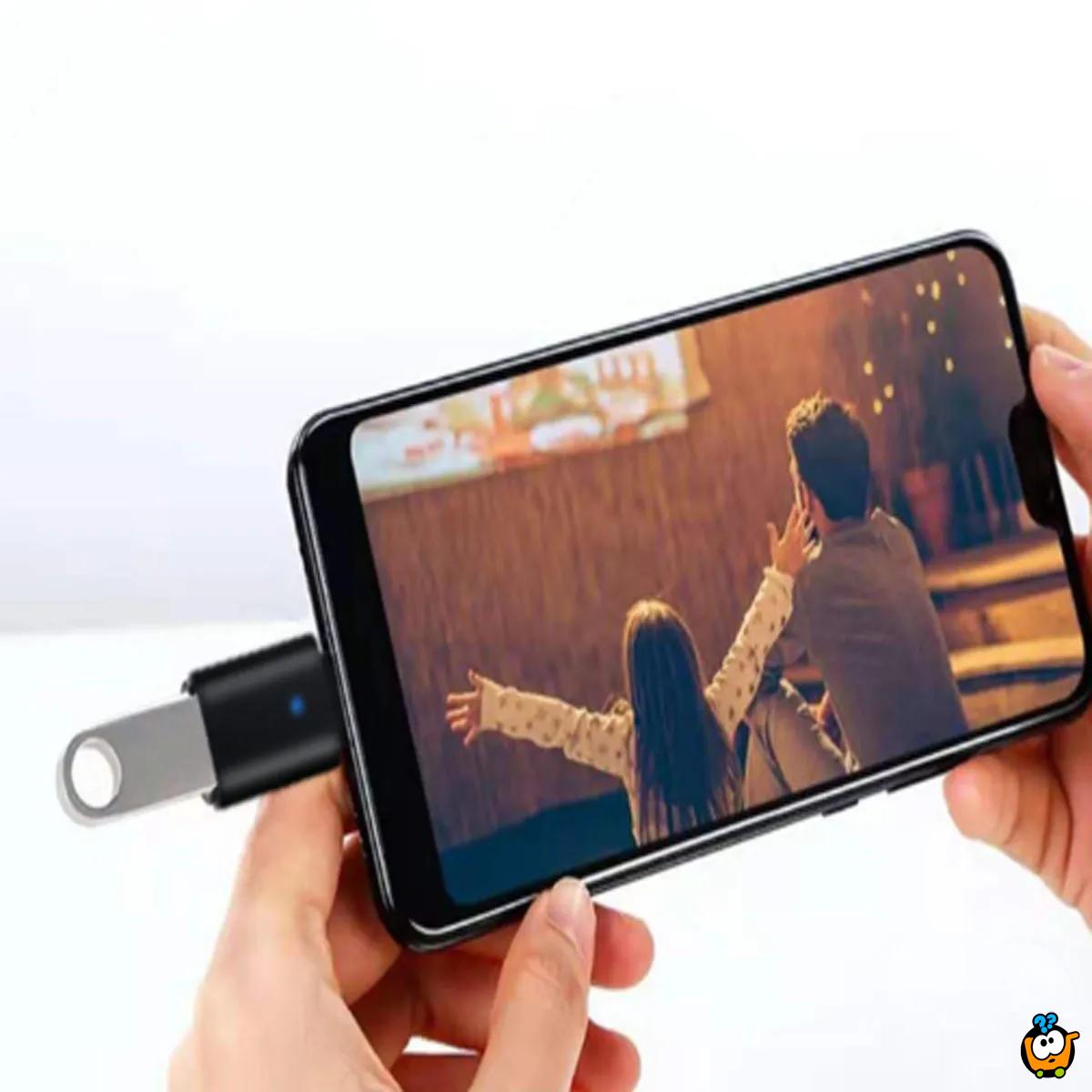 C Adapter za USB - za očitavanje sadržaja na telefon ili laptop
