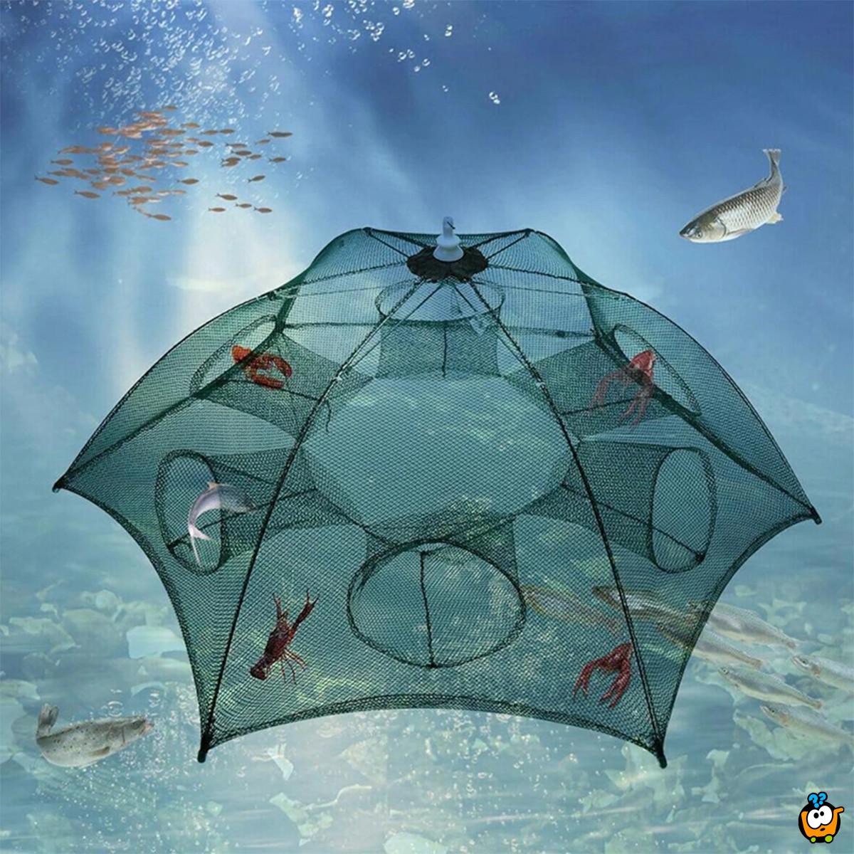 Umbrella Net - Rasklopiva mreža za brzo i lako hvatanje riba