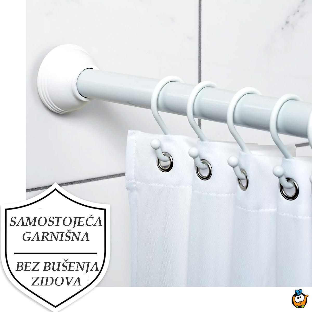 Garnišna za kupatilsku zavesu podesive dužine 103-195 cm