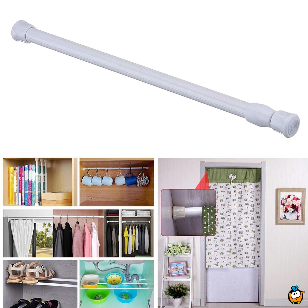 Garnišna za kupatilsku zavesu podesive dužine 103-195 cm