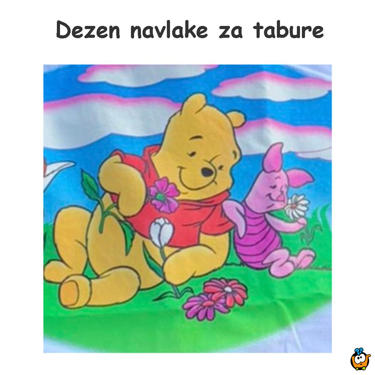 Tabure sa drvenim nogarama - VINI PU I PRASLIN