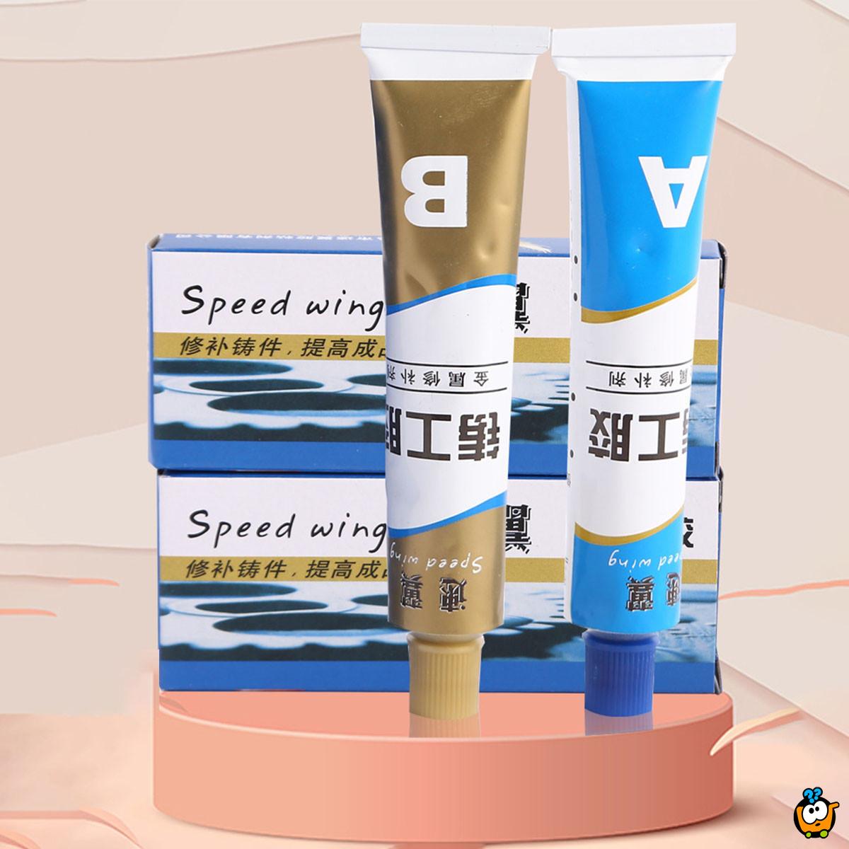 Speed Wing - Multifunkcionalna lepljiva pasta za popravku metala, čelika, plastike
