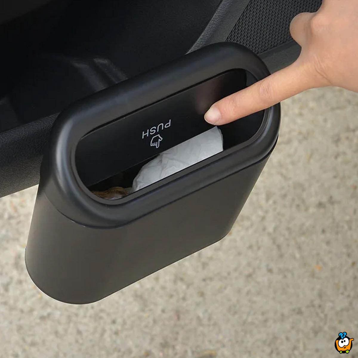 Auto organizator – kanta za otpatke i mini skladište