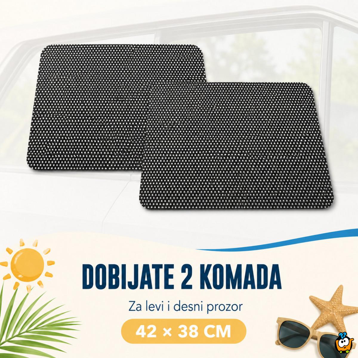 Auto mrežica za sunce – zaštita za stakla za decu i putnike, 2 kom