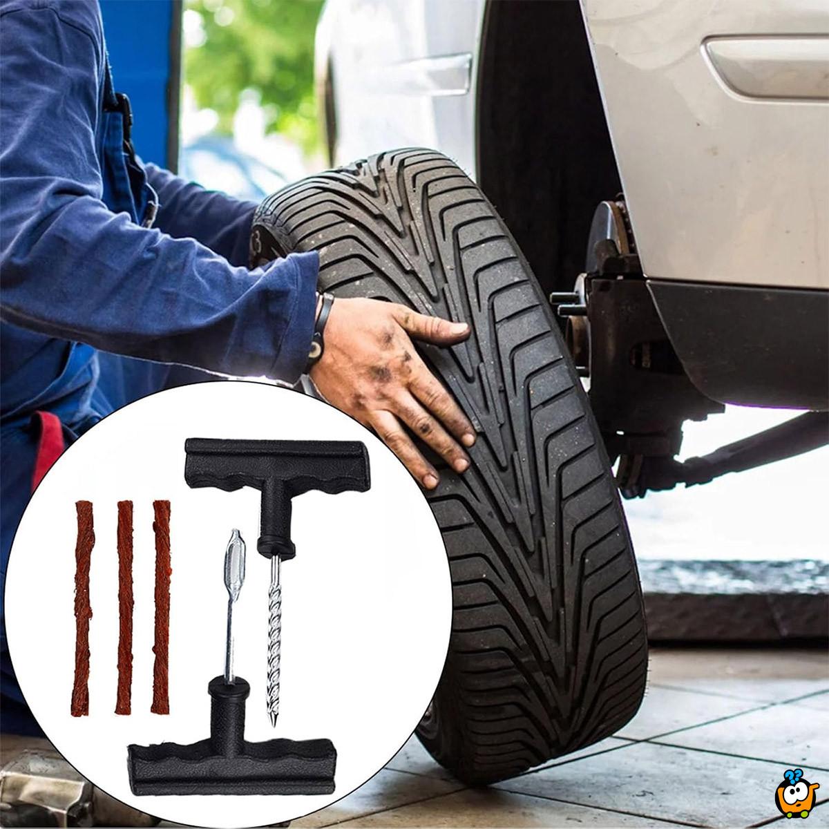 Car tyre repair - Set za krpljenje guma