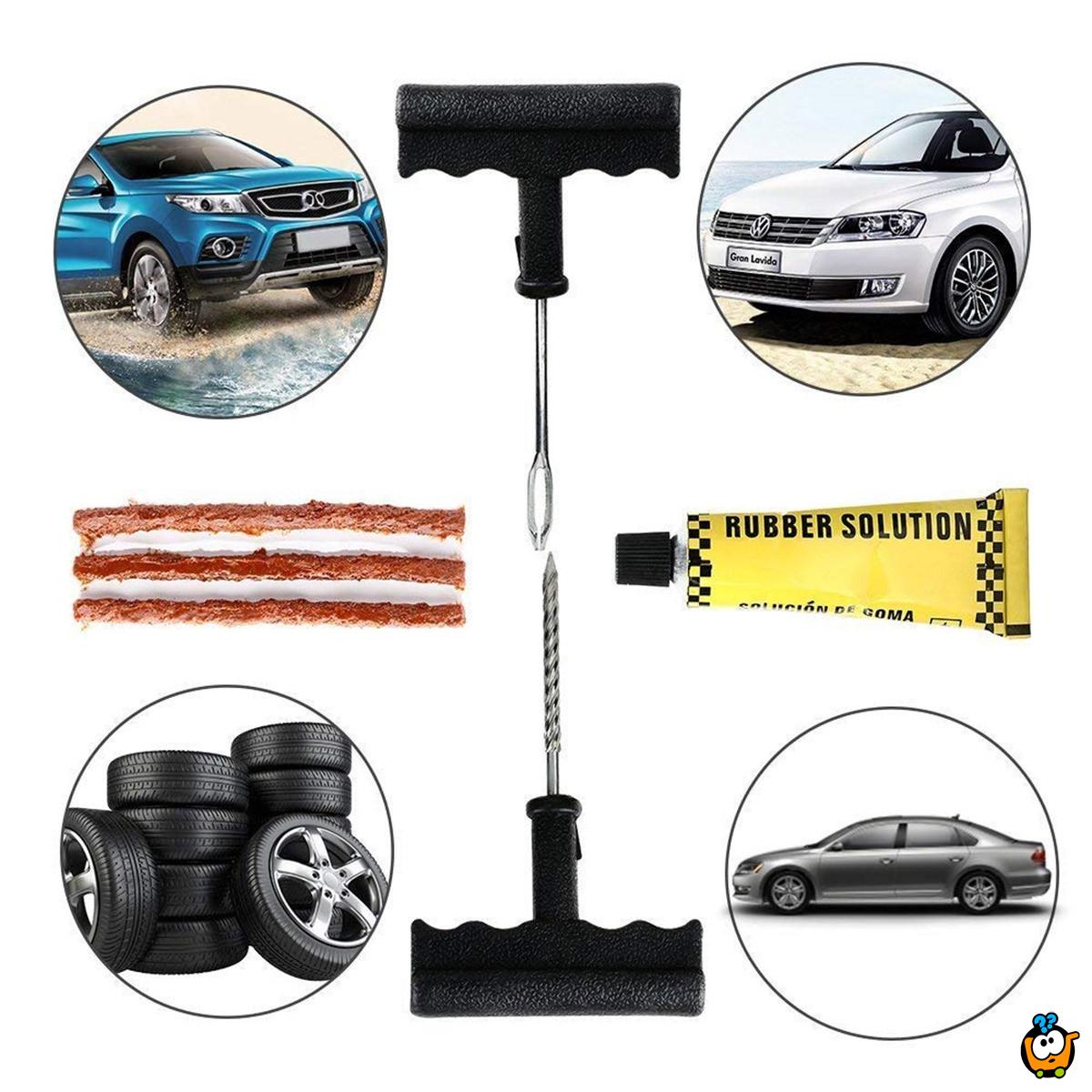 Car tyre repair - Set za krpljenje guma
