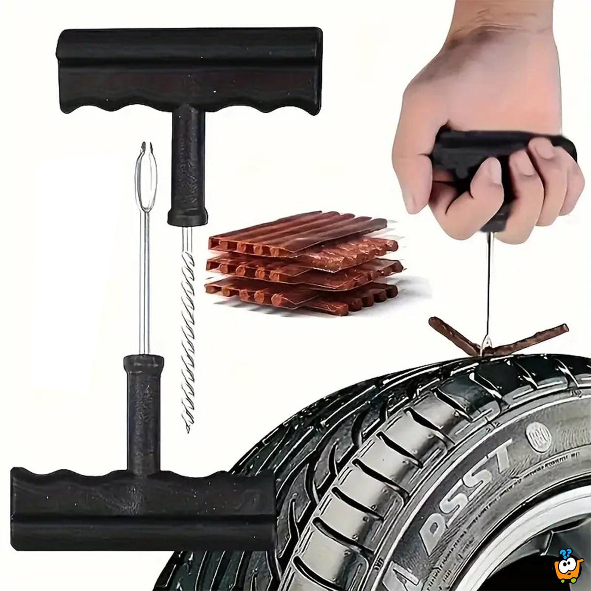 Car tyre repair - Set za krpljenje guma