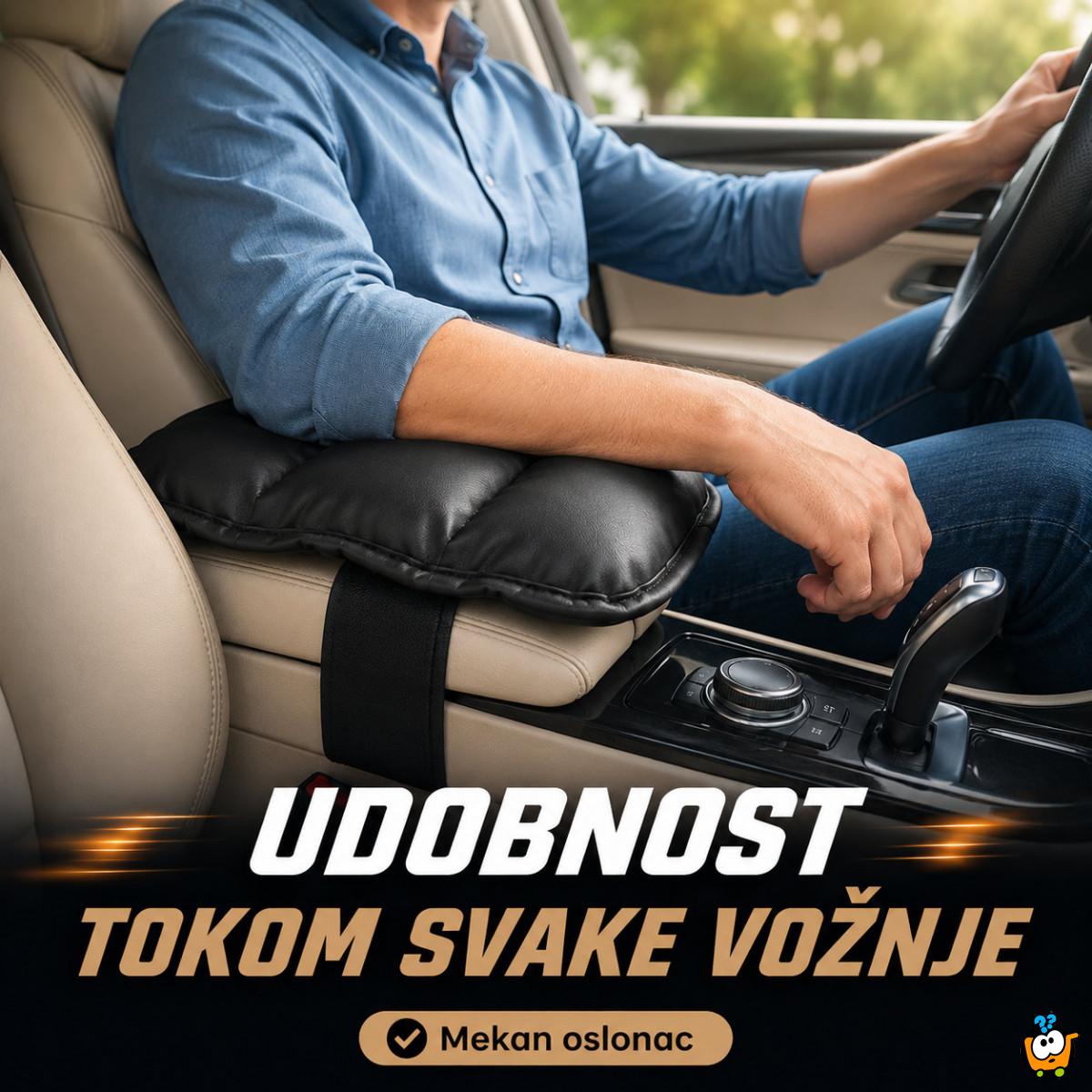 Mekani naslon za ruku za auto – udobnija vožnja i zaštita naslona